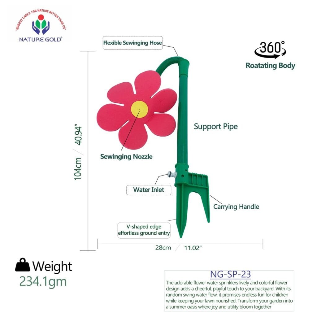 crazy daisy flower sprinkler products