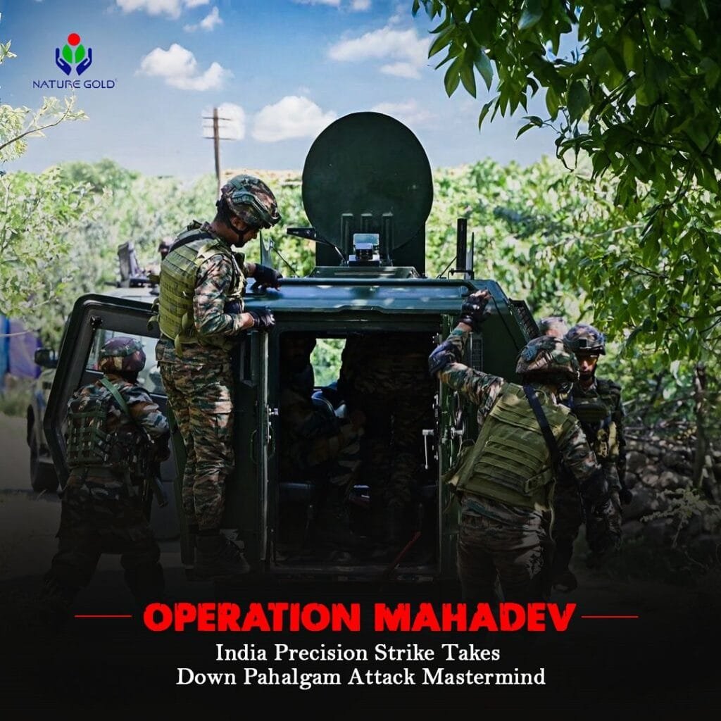 Operation Mahadev: India Eliminates Pahalgam Attack Mastermind