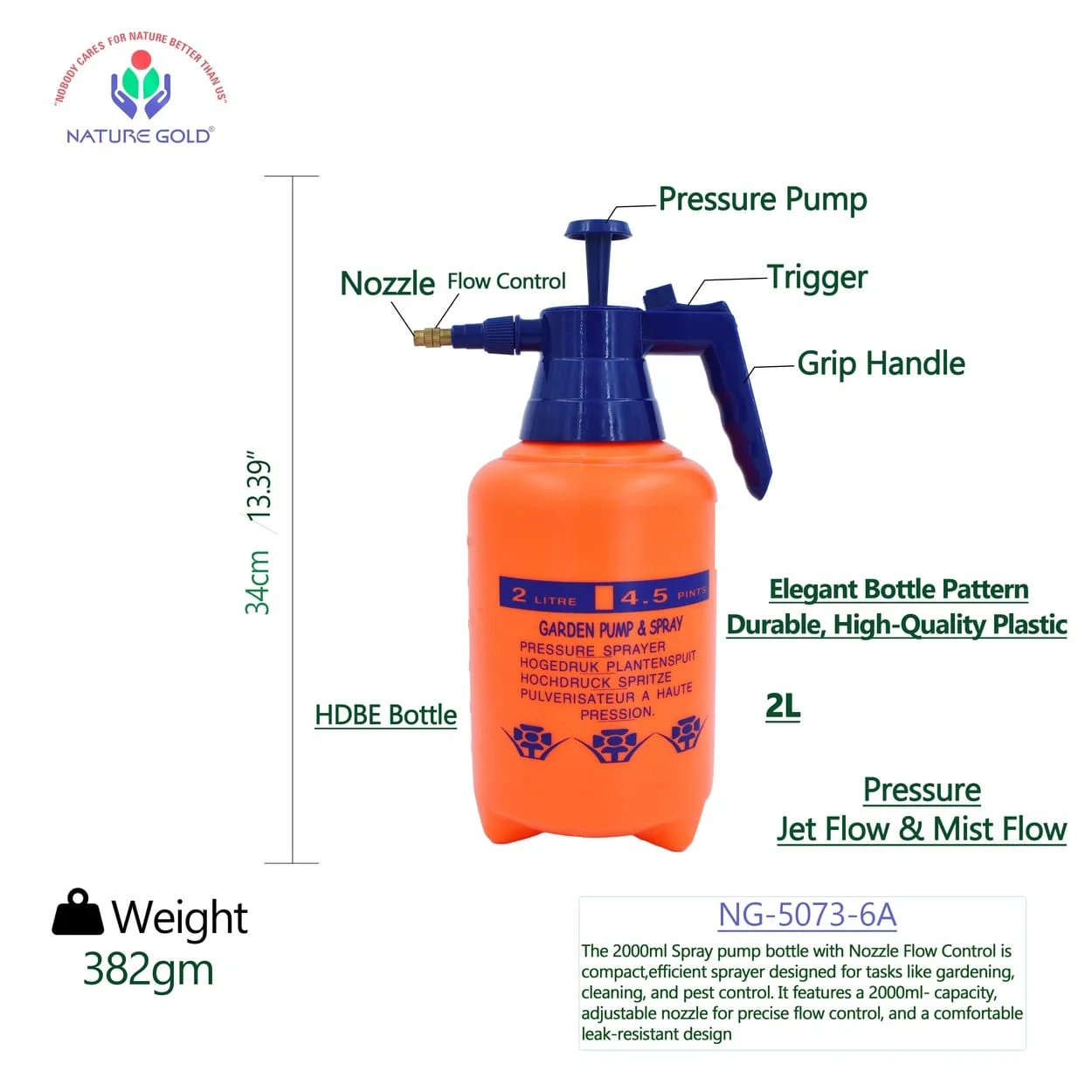 Hand Pump Sprayer NG-5073-6A