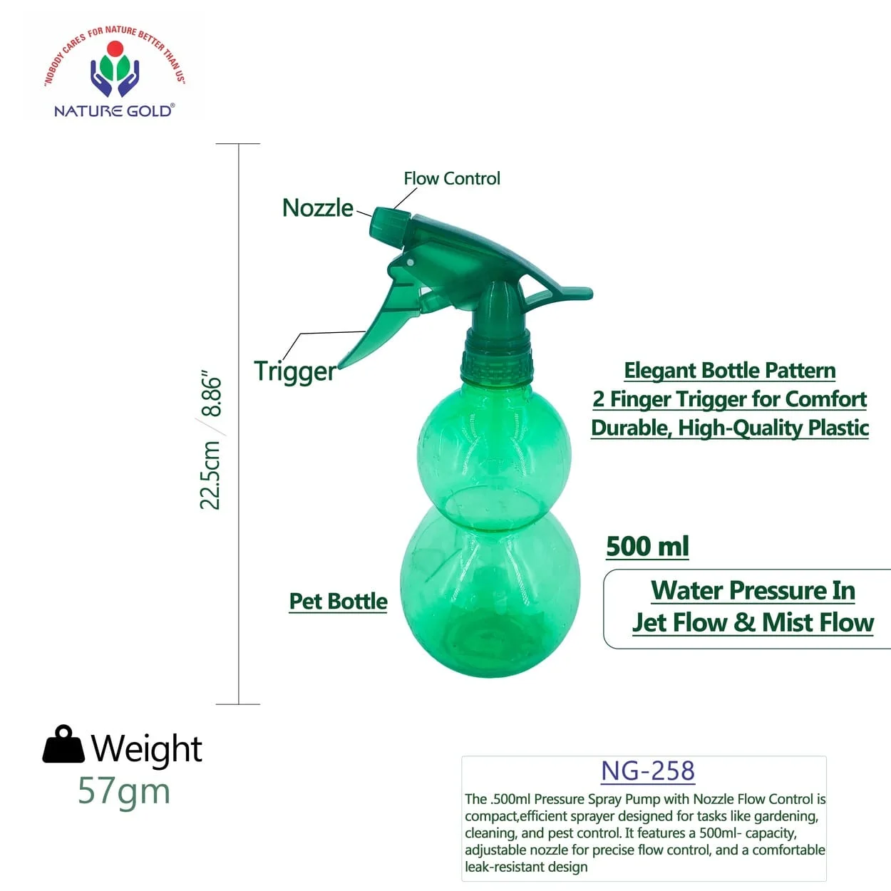 Pet Spray Bottle NG-258