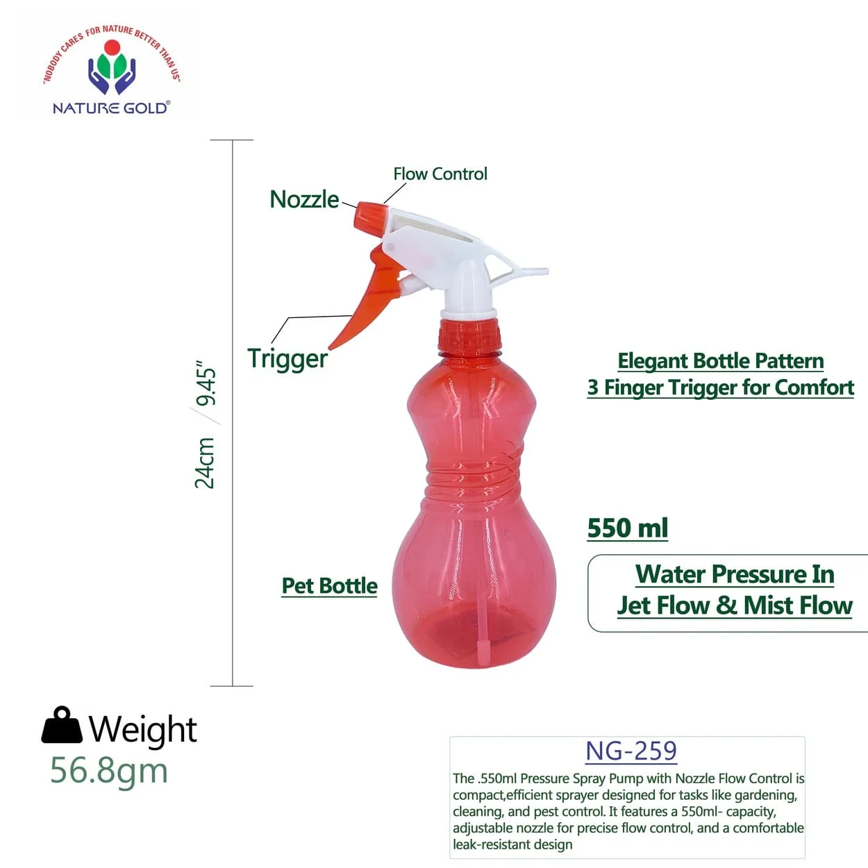 Pet Sprayer Bottle NG-259