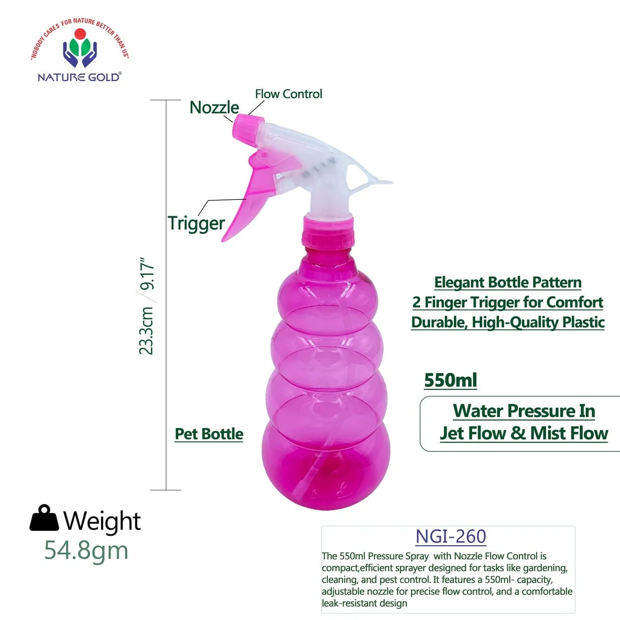 Mist Bottle for Plants NGI-260