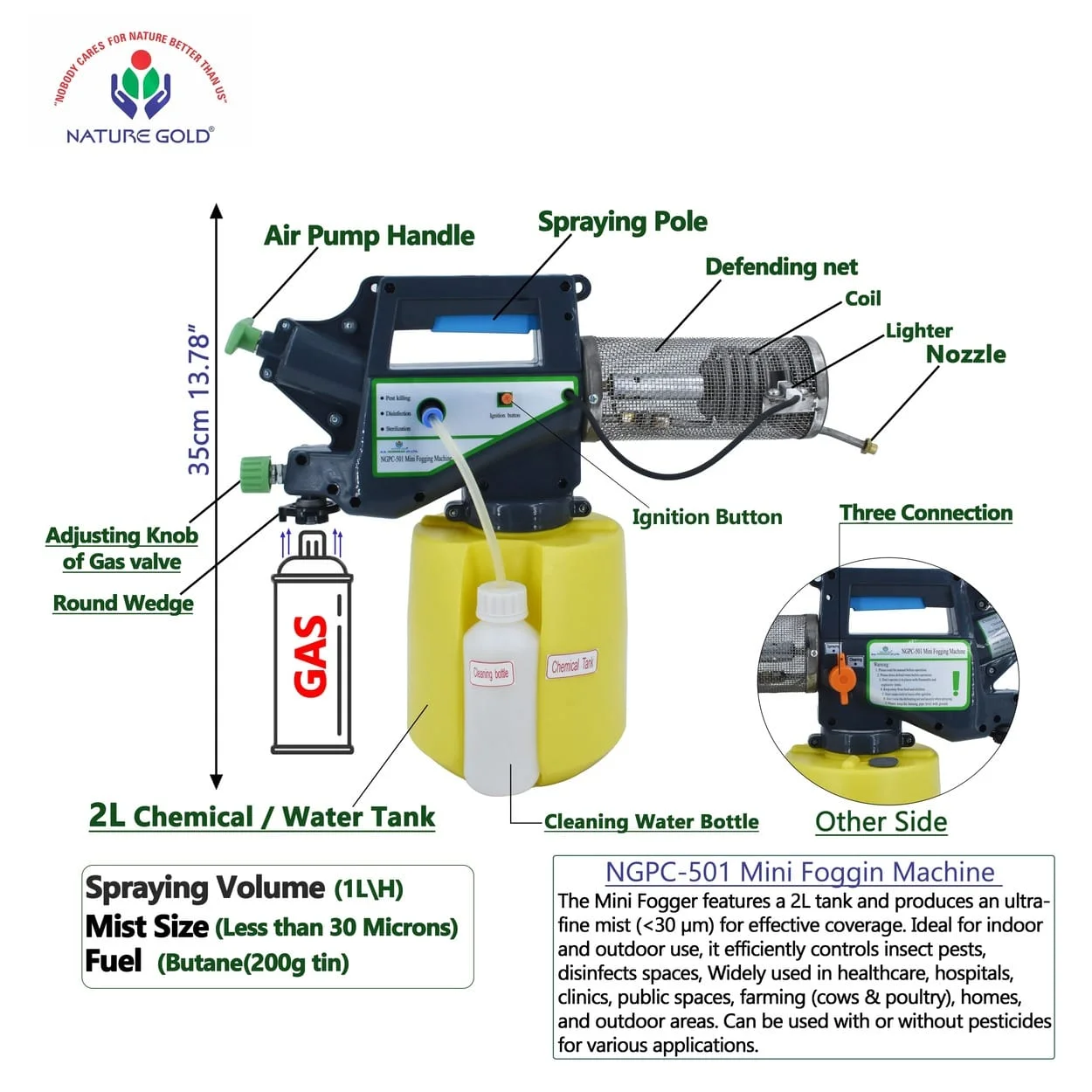 Mini FOGGING Machine NGPC-501
