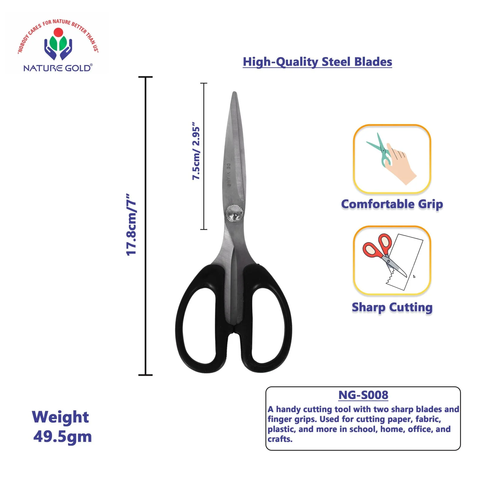 Hand Scissor NG-S008