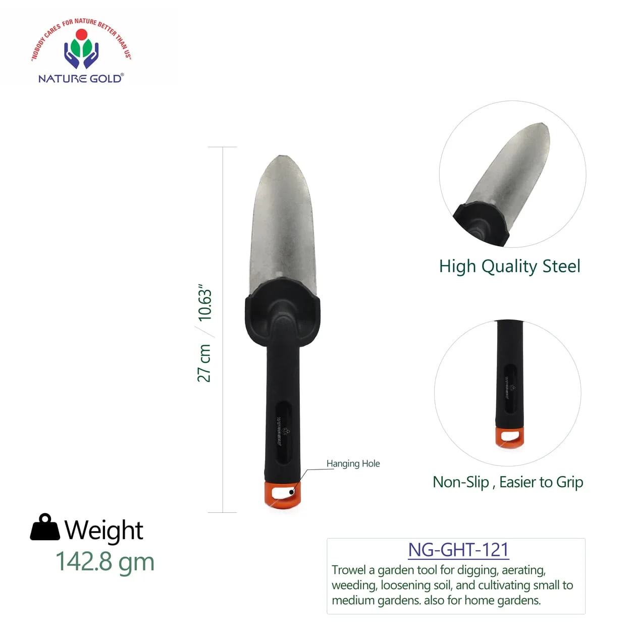 Steel Trowel NG-GHT-121