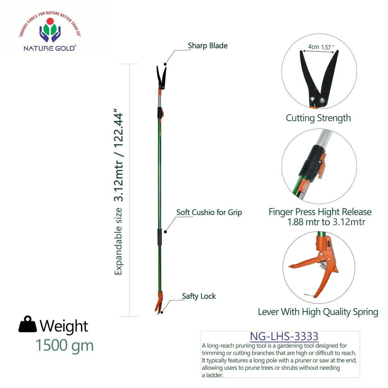 Long Reach Catcher NG-LHS-3333